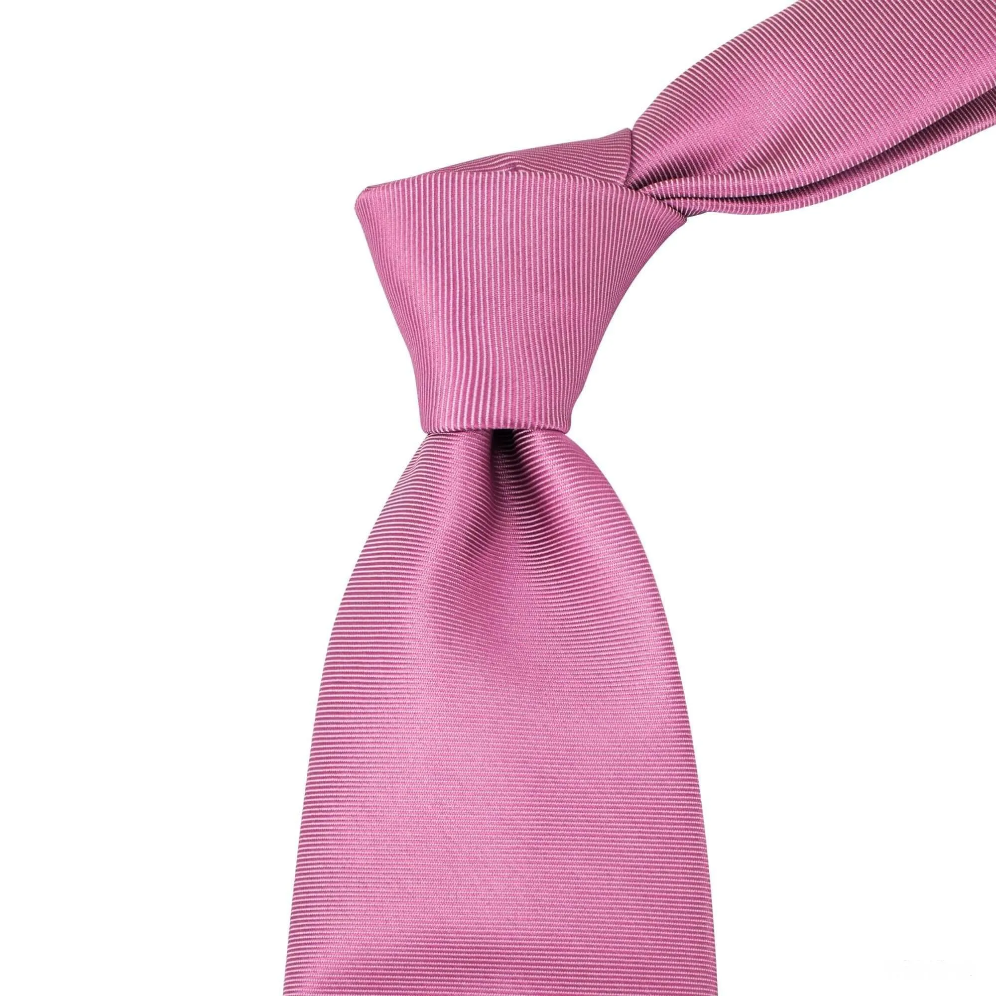 8cm Pink Horizontal stripe Tie - Orobianco L'unique