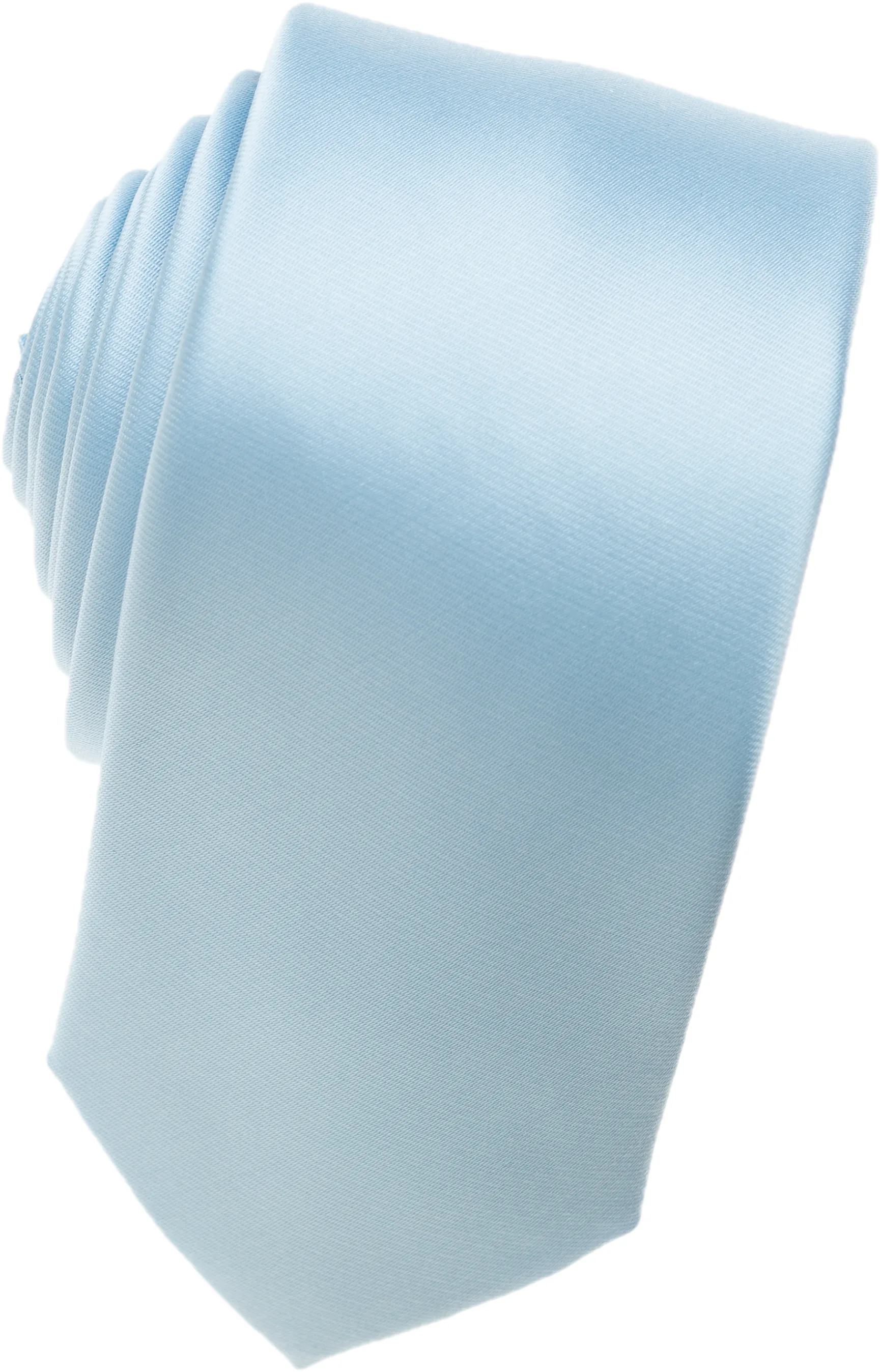 Aqua Blue Skinny Necktie