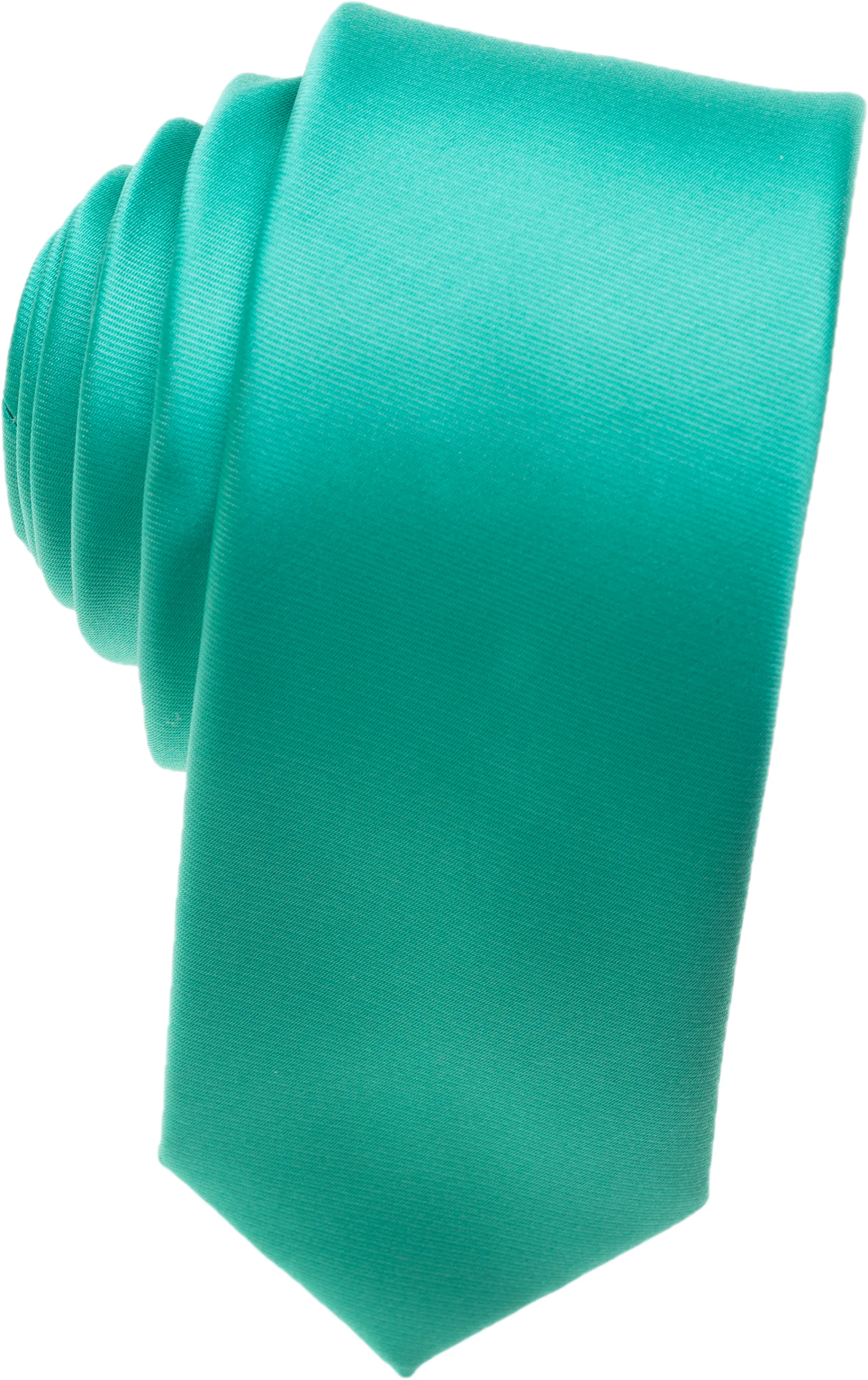 Aqua Blue Skinny Necktie