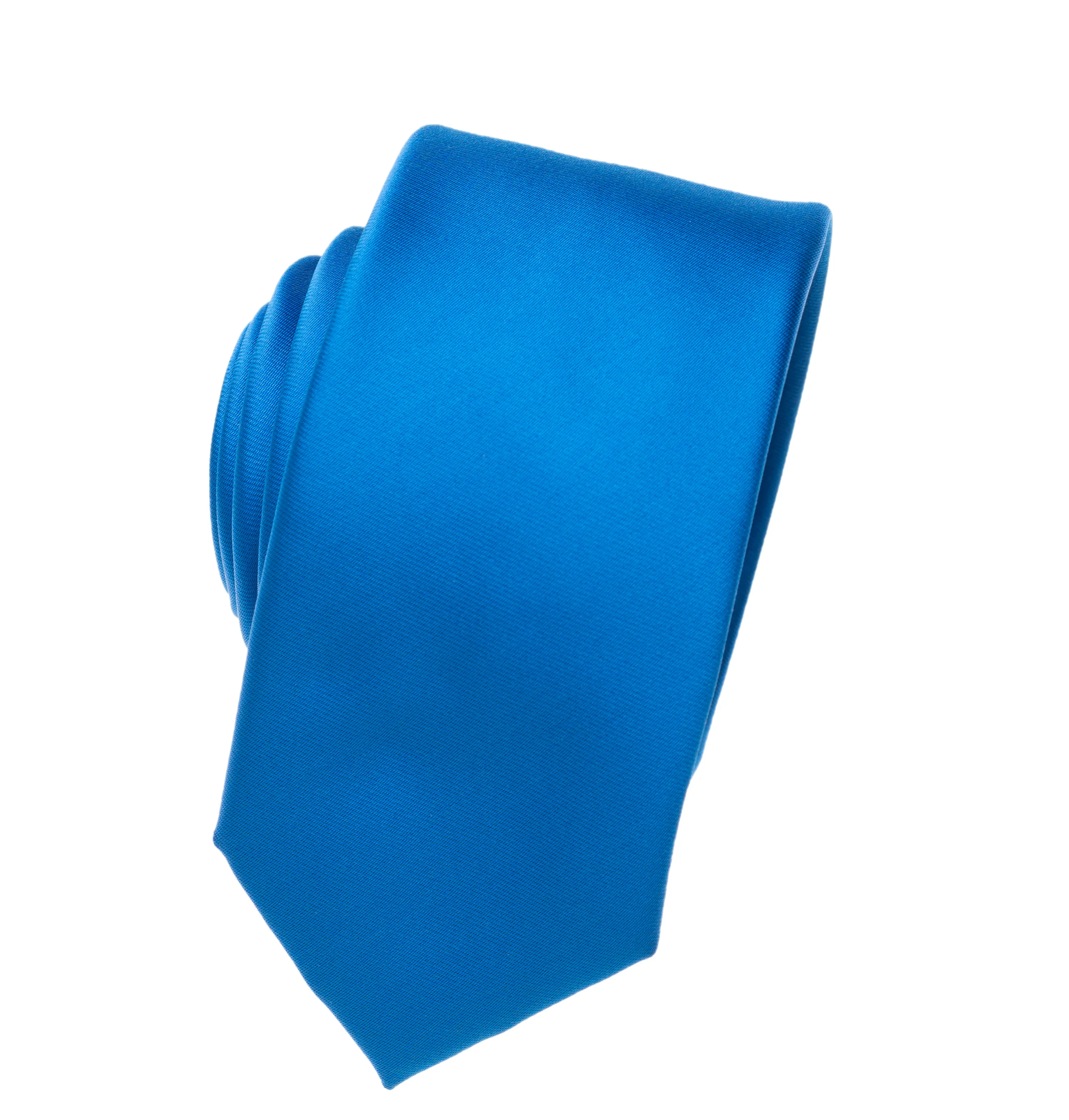 Aqua Blue Skinny Necktie