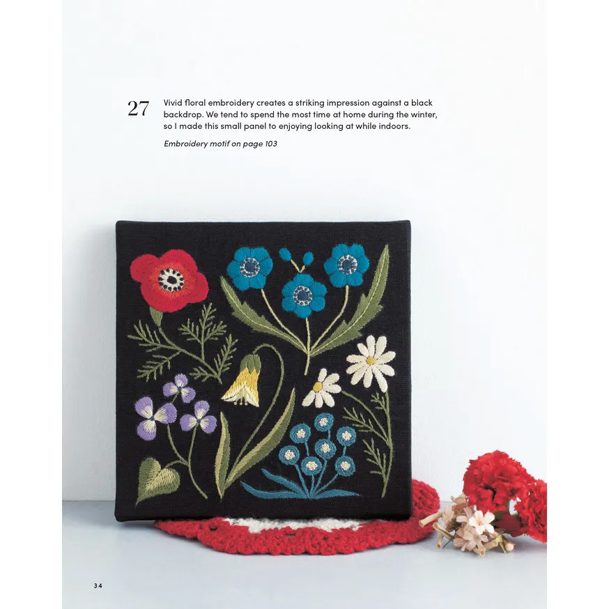 Artful Botanical Embroidery Book