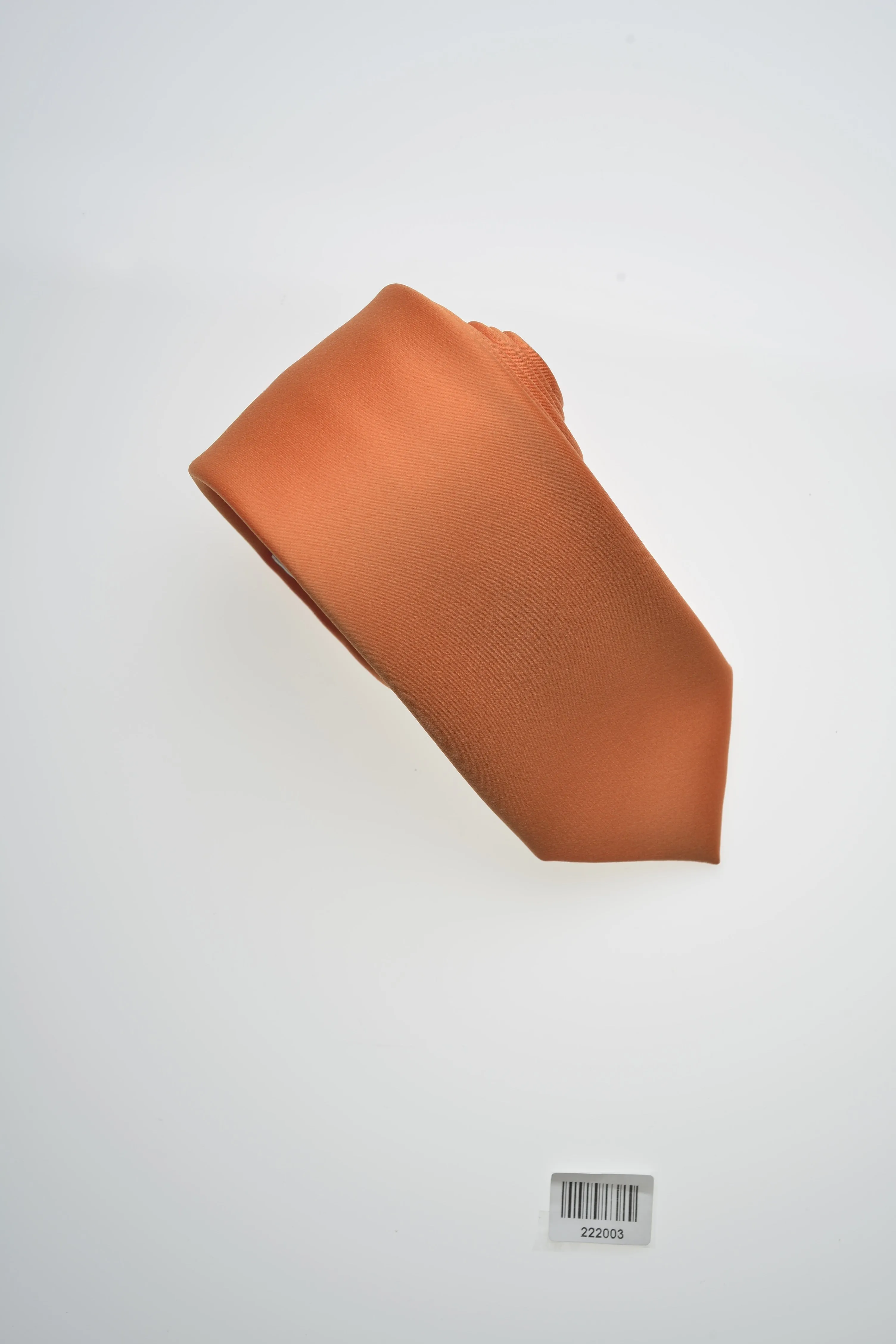 Basket Ball Orange Solid Modern Neckties