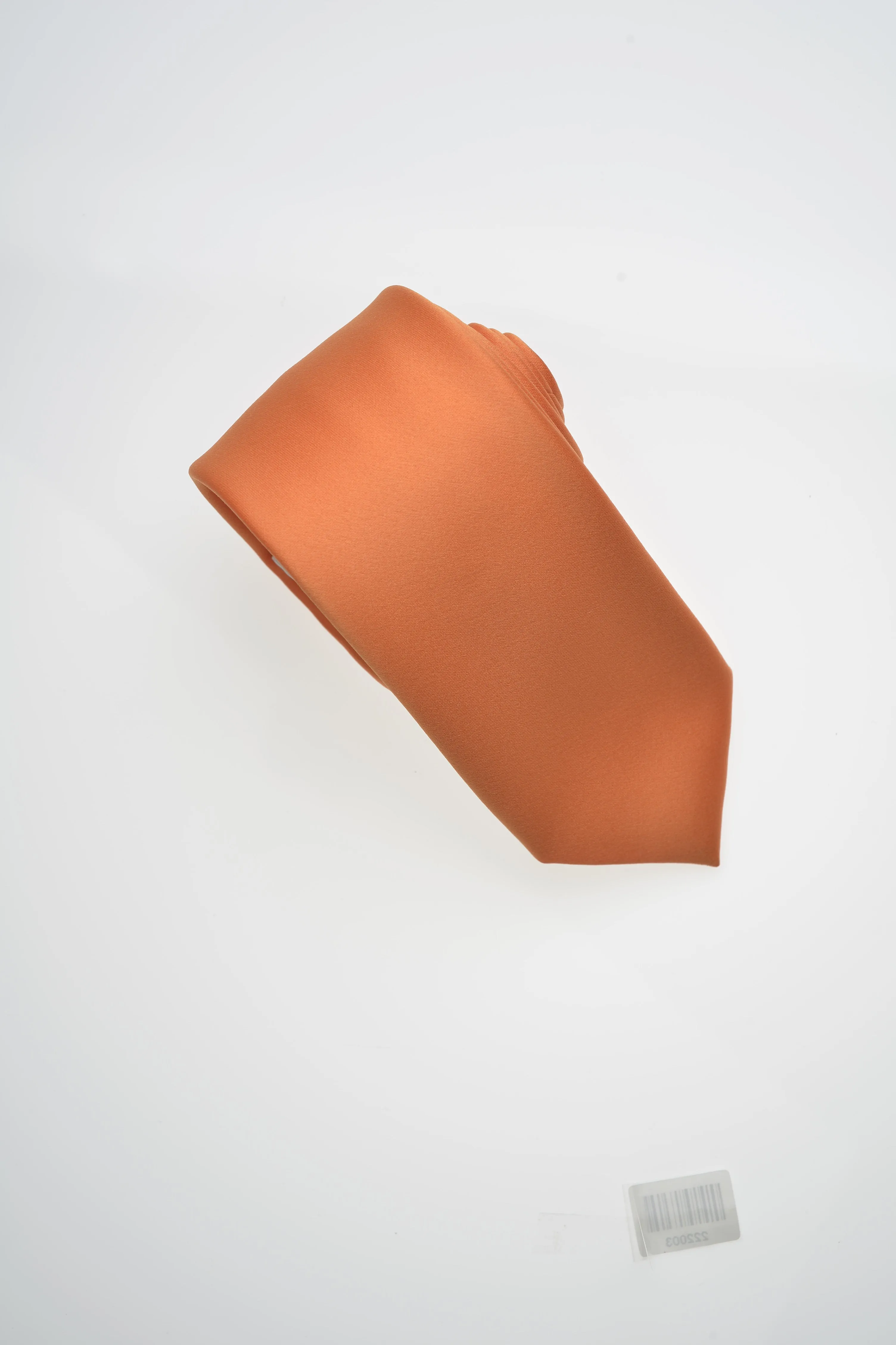 Basket Ball Orange Solid Modern Neckties