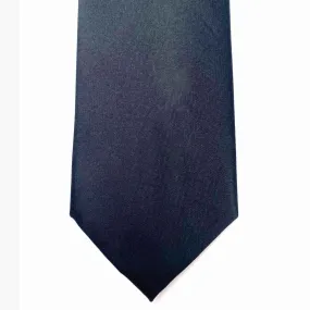 Black Orobianco Satin Necktie