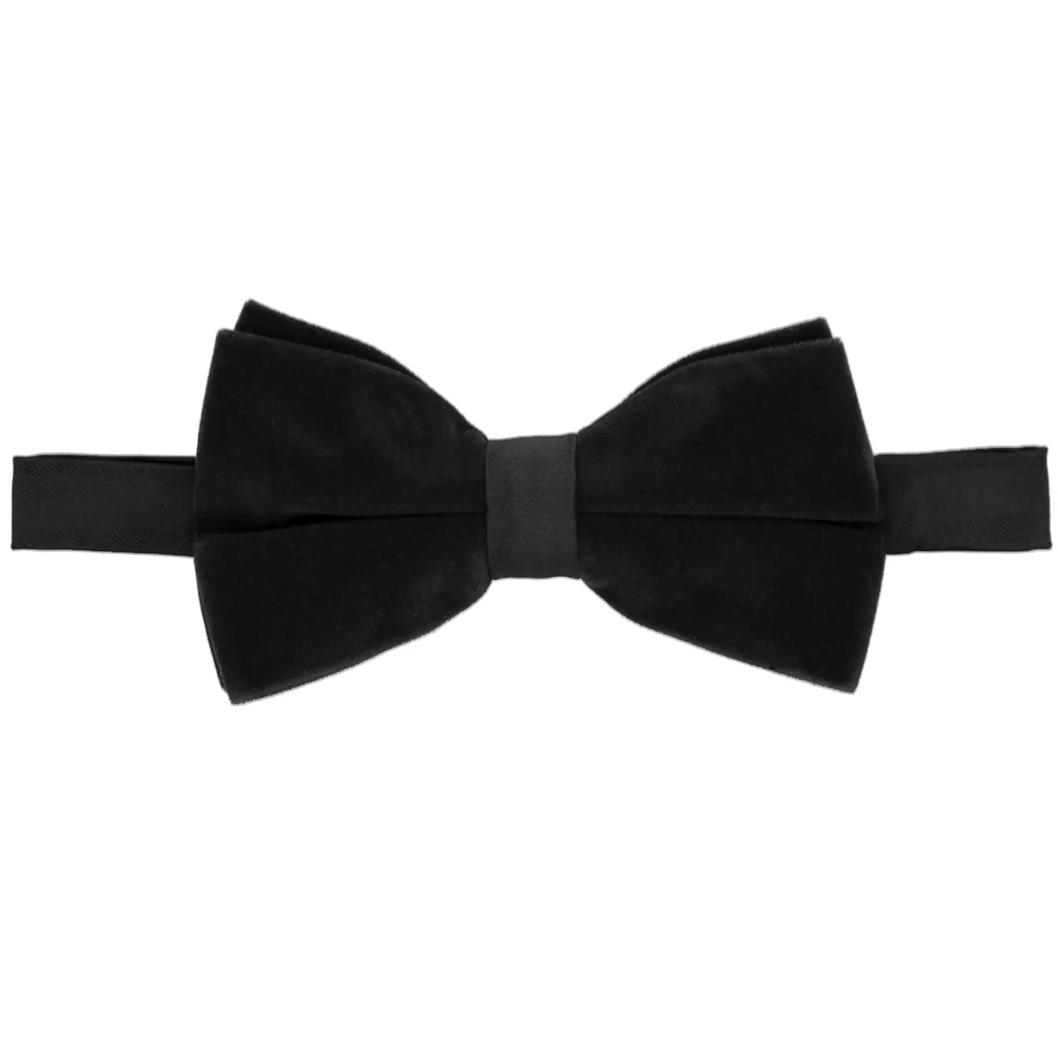 Black Velvet Bow Tie