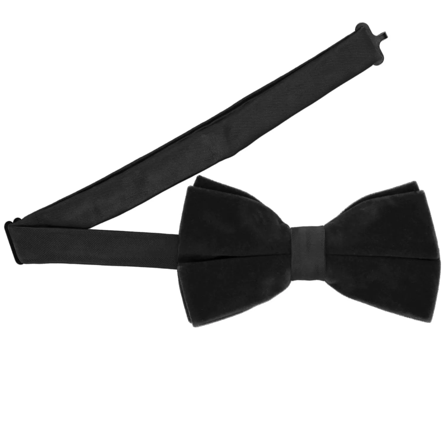 Black Velvet Bow Tie