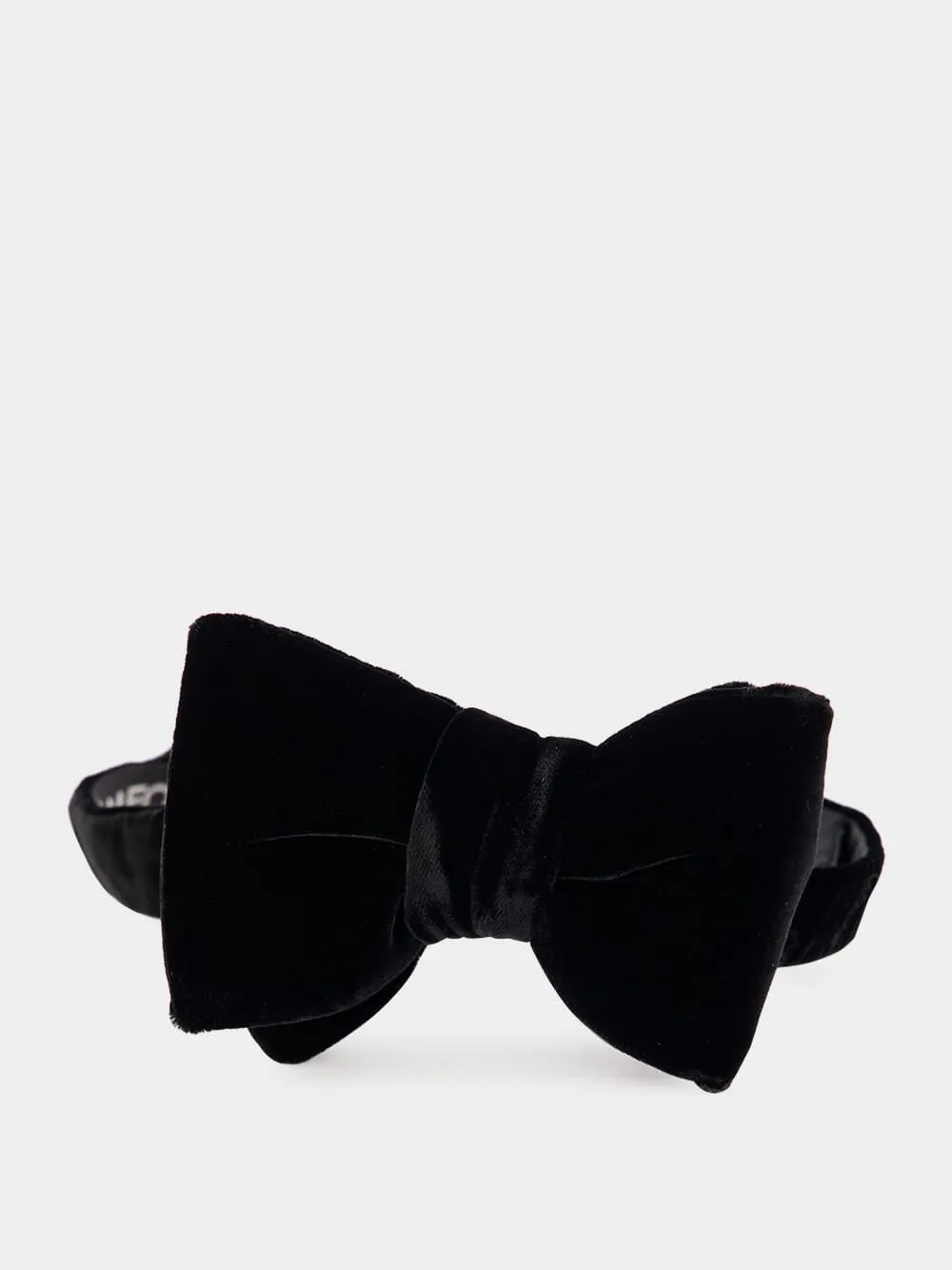 Black Velvet Bow Tie