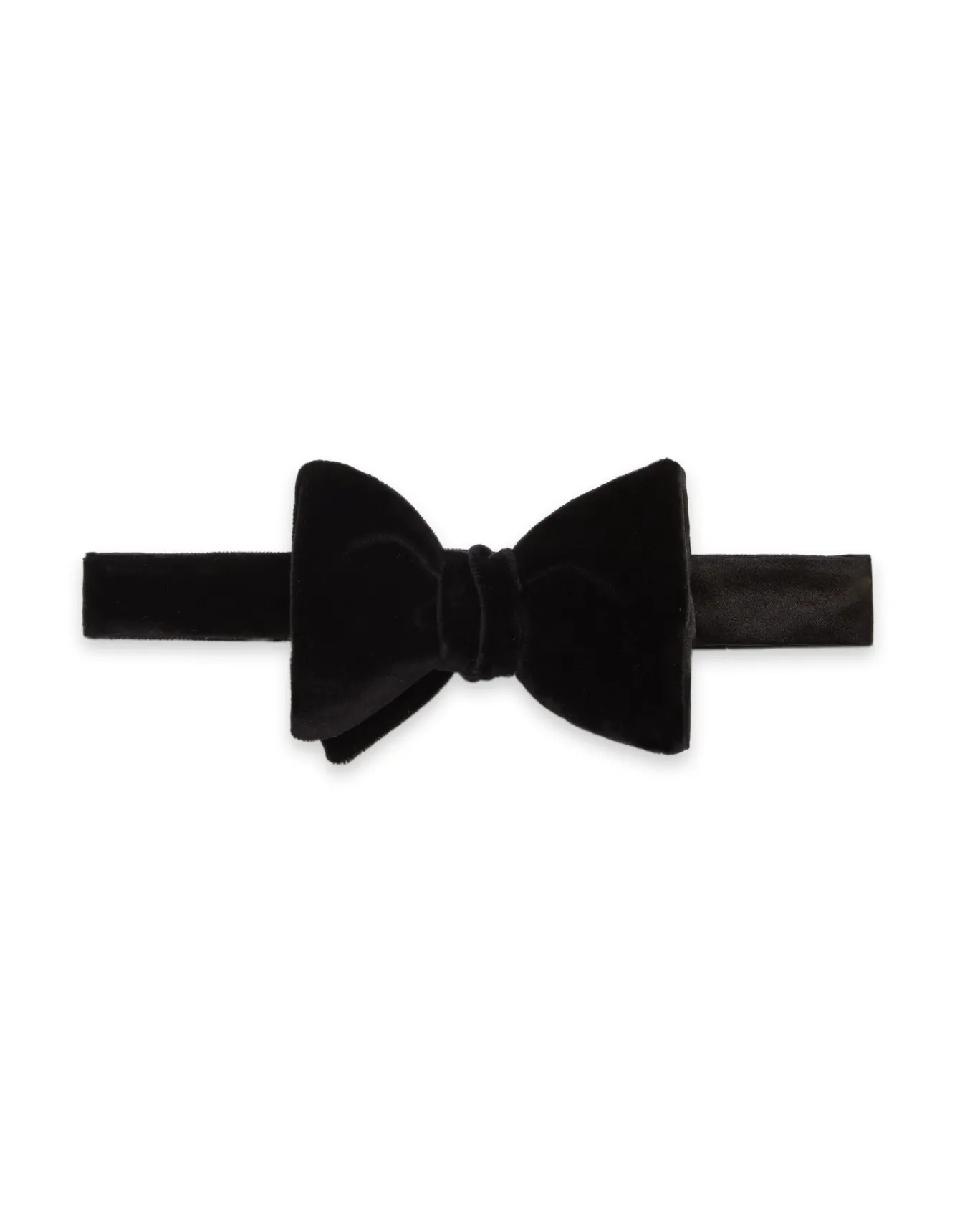 Black Velvet Bow Tie