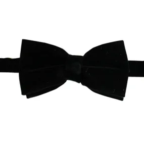 Bow Tie Velvet, Black