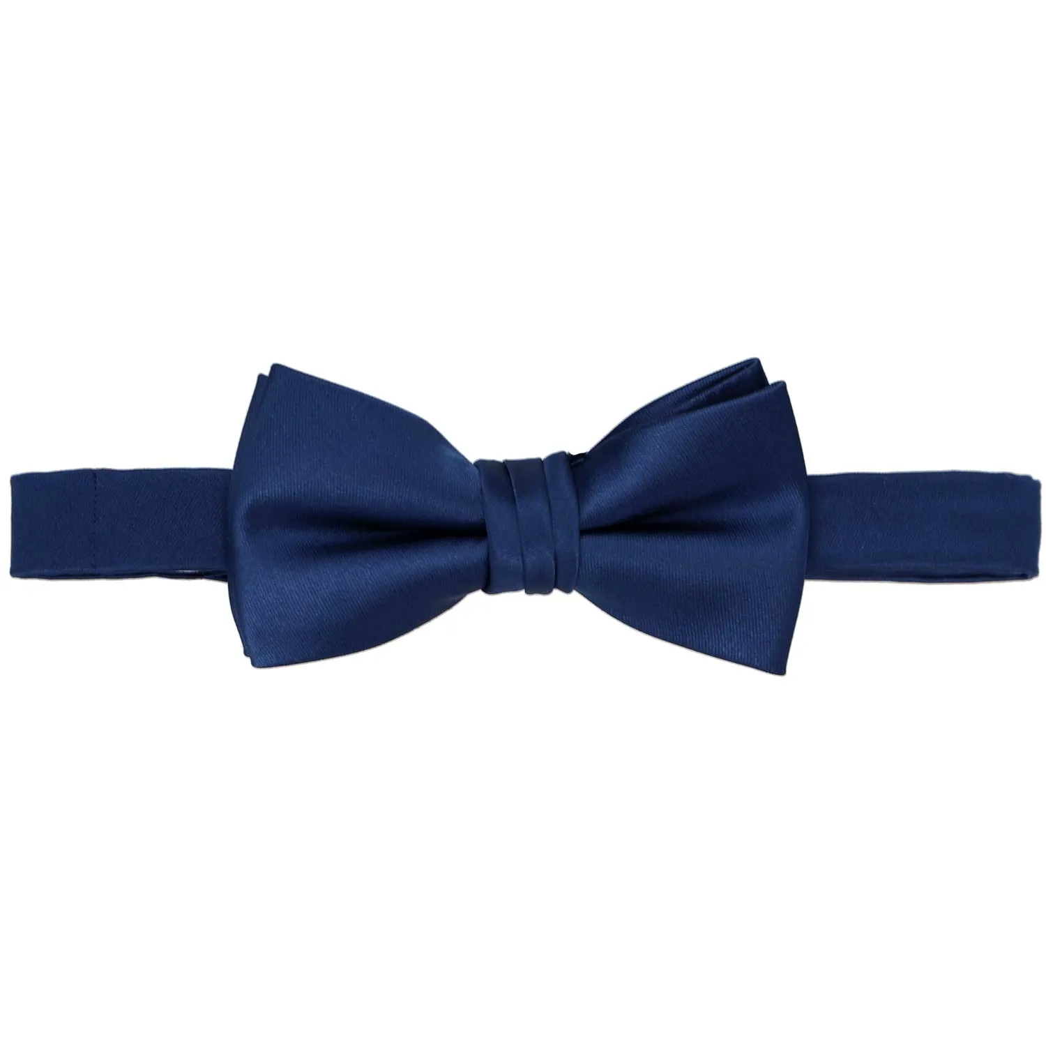 Boys' Blue Velvet Premium Bow Tie