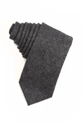 Charcoal Tweed Necktie