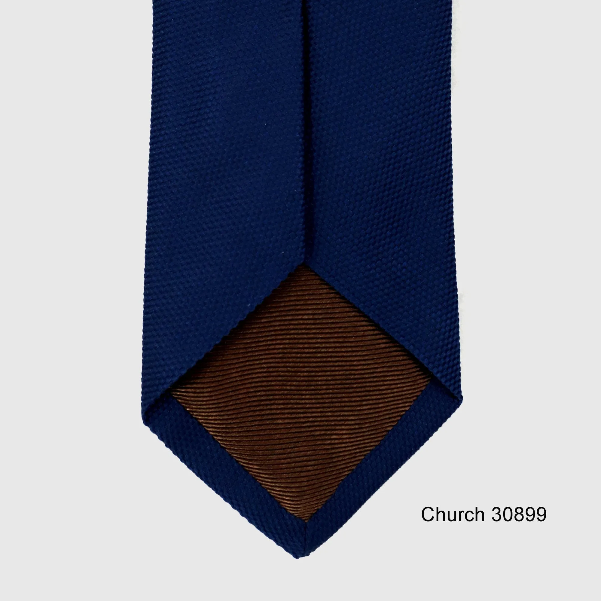 Church's woven Solid Yale blue ties