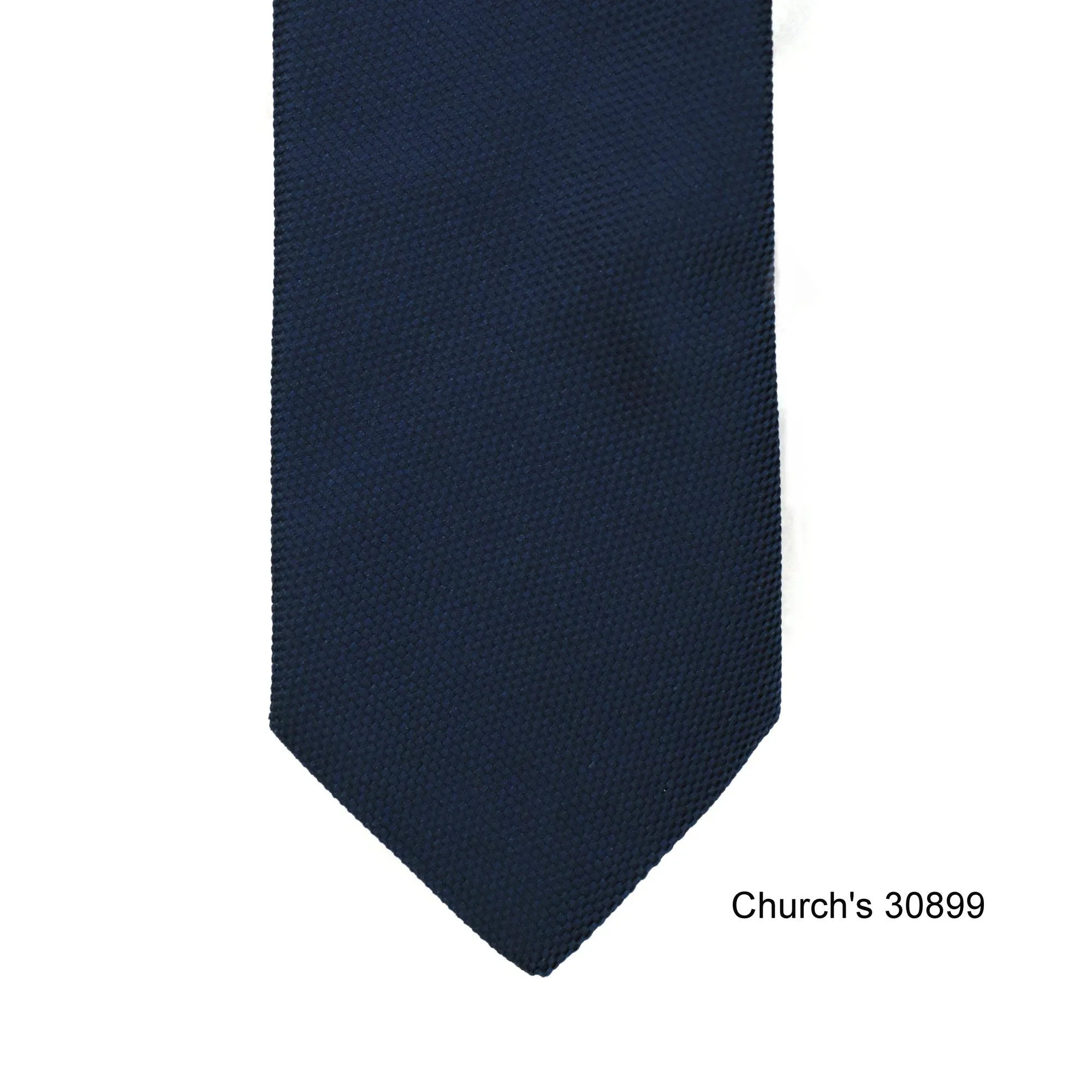 Church's woven Solid Yale blue ties