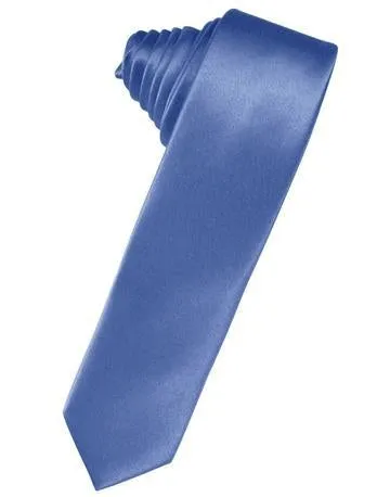 Clover Luxury Satin Skinny Necktie