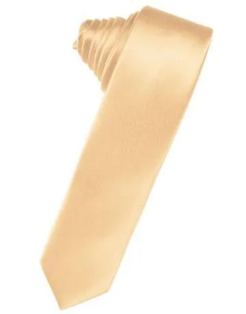 Clover Luxury Satin Skinny Necktie