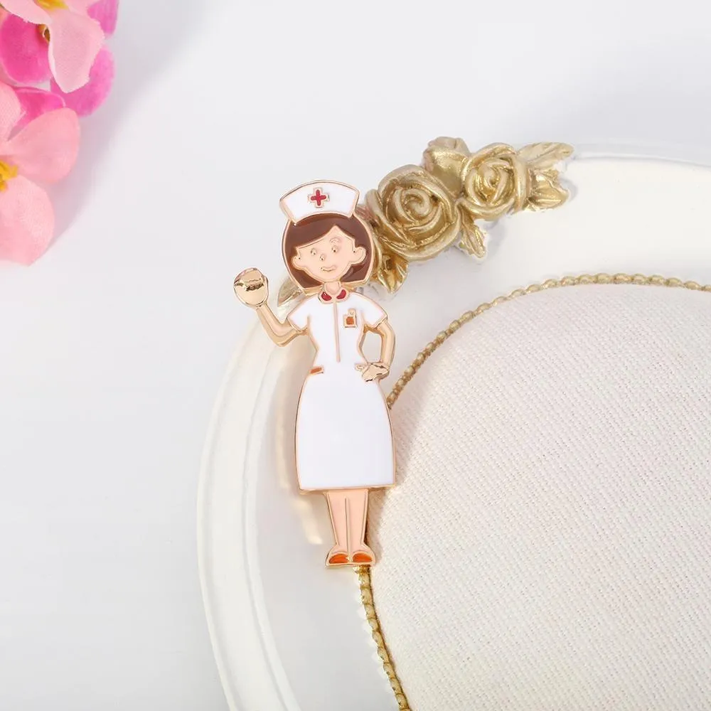 Creative Nurse Medical Enamel Brooch Pins