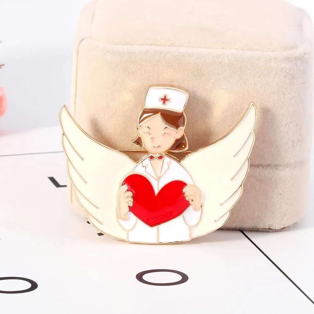 Creative Nurse Medical Enamel Brooch Pins