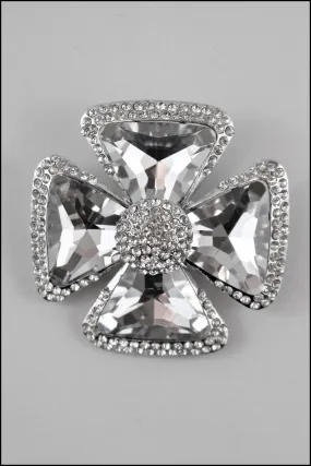 Crystal Statement Brooch