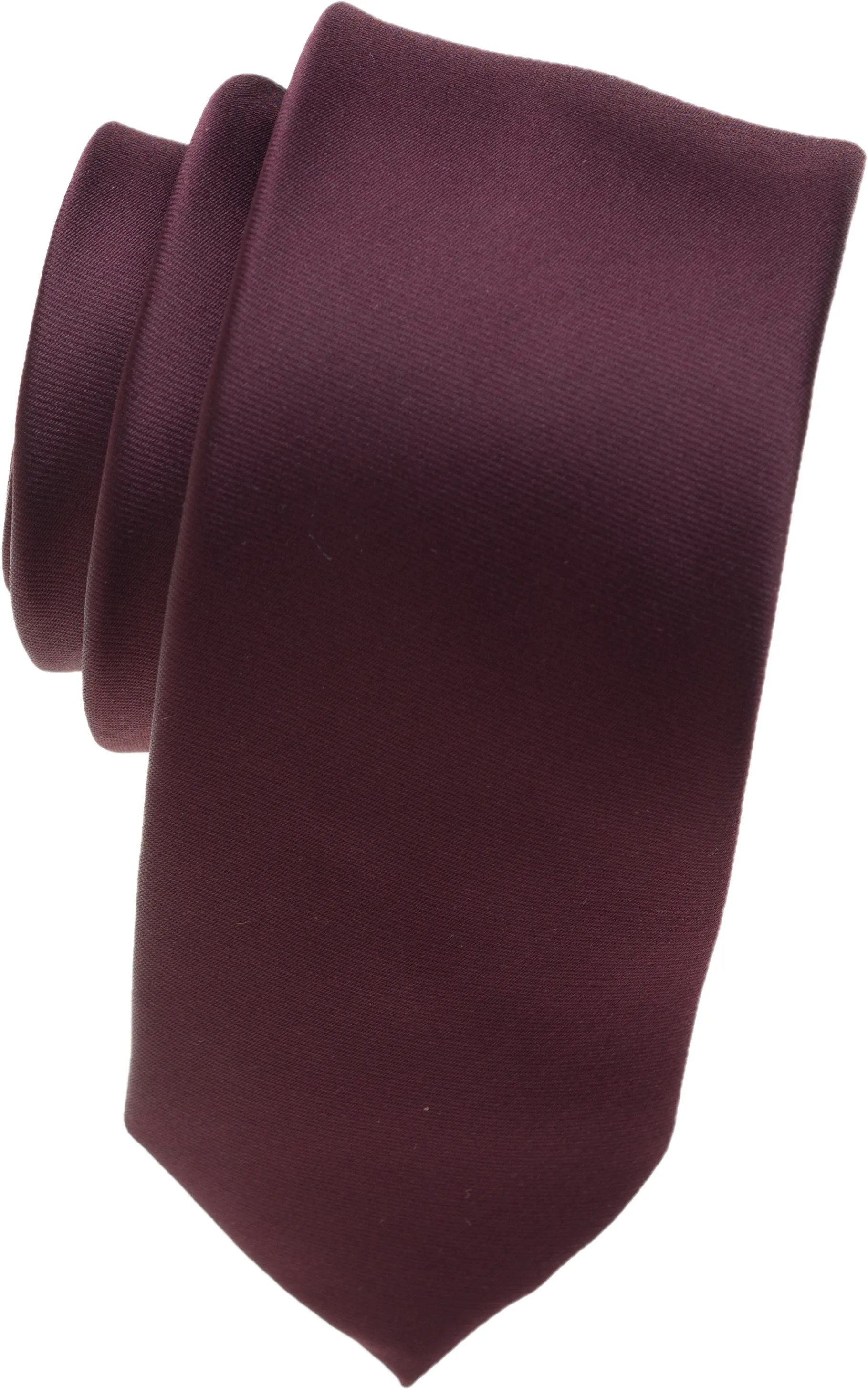 Deep Purple Skinny Necktie