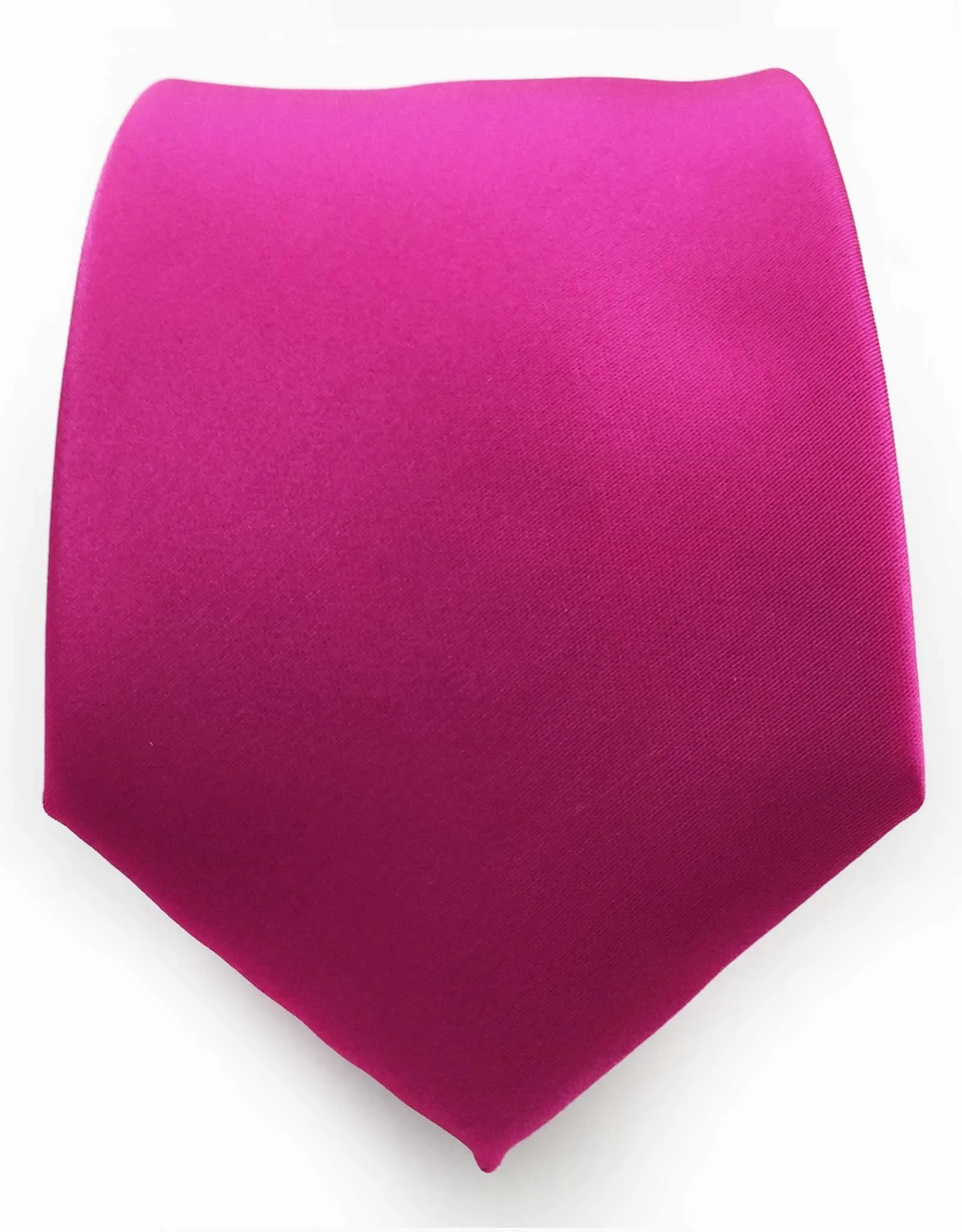 Extra Long Hot Pink Tie - 3XL Neckties