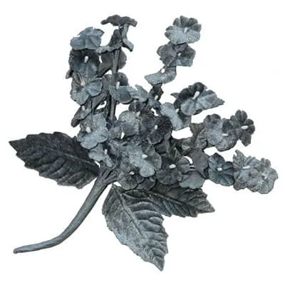 Flower Trim - Small Velvet Flower Cluster