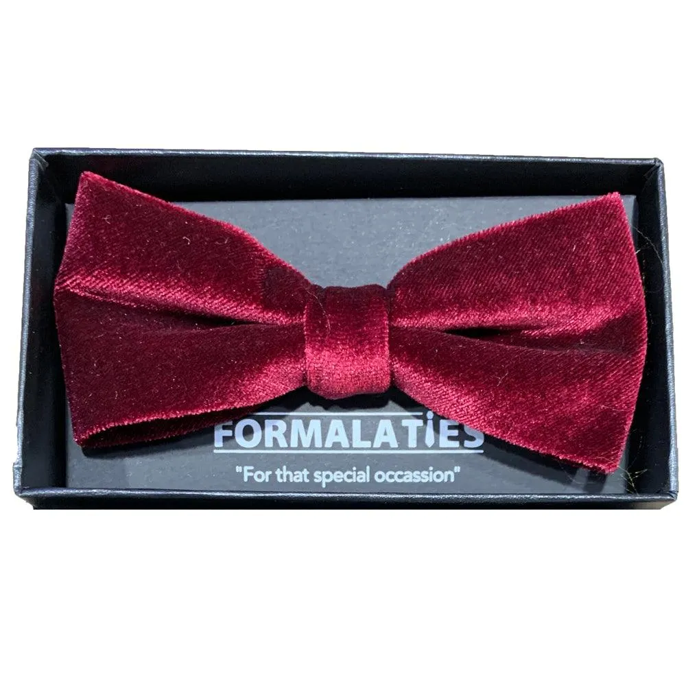 Formalities Velvet Bow Tie