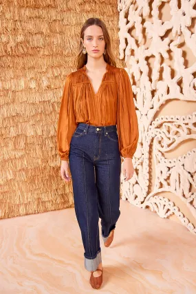 Freja Blouse - Amber