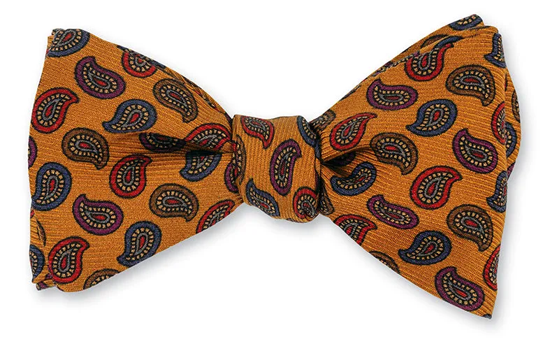 Gold Alexander Pine Bow Tie - B5593