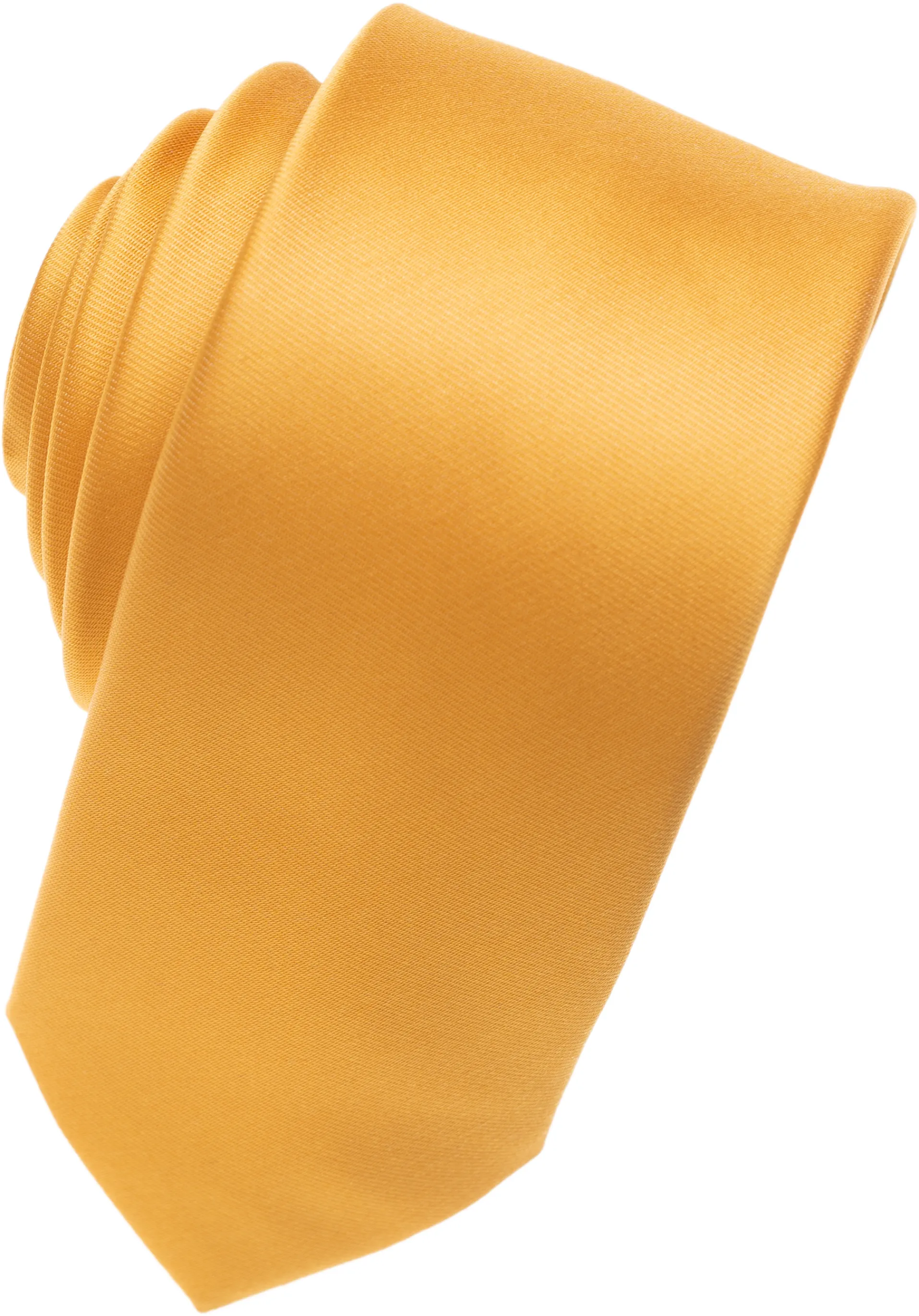 Gold Skinny Necktie