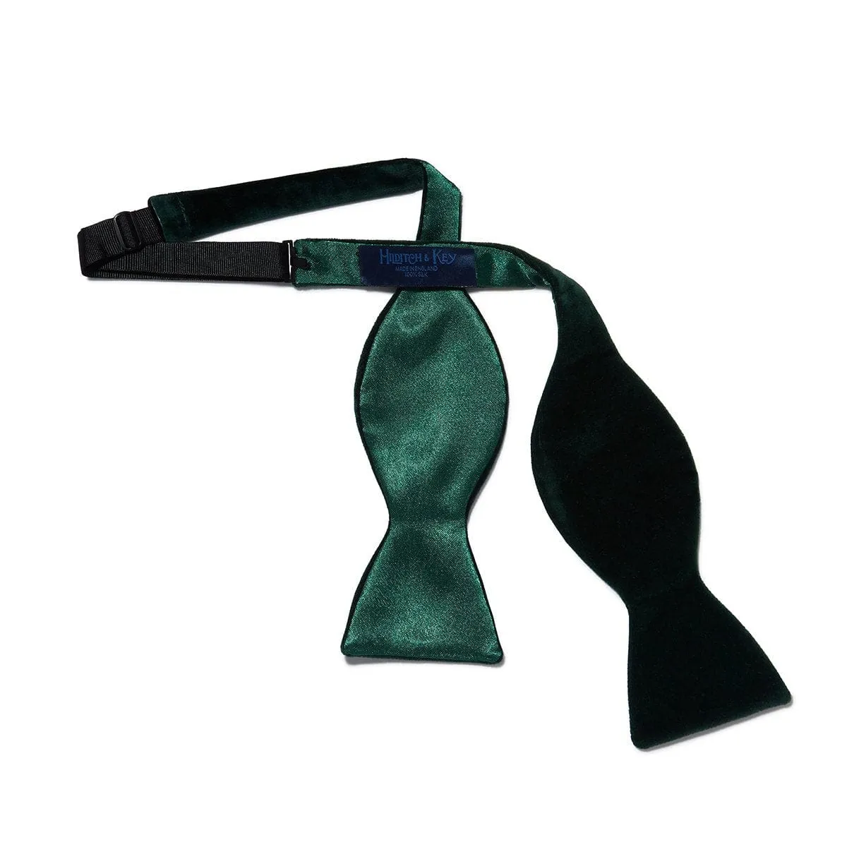 Green Velvet Bow Tie