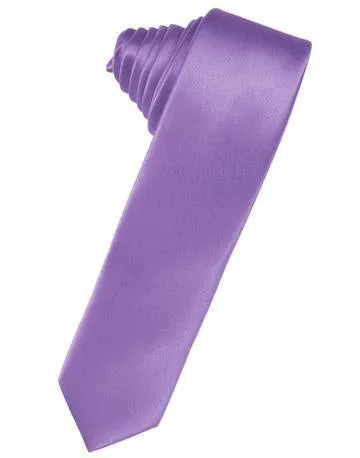 Hunter Luxury Satin Skinny Necktie