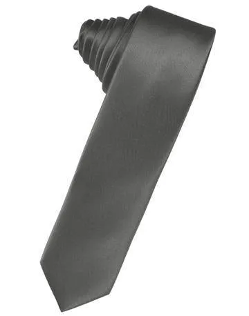 Hunter Luxury Satin Skinny Necktie