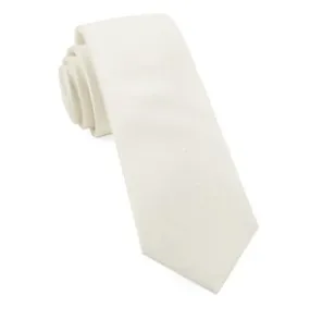 Ivory Bulletin Dot Necktie