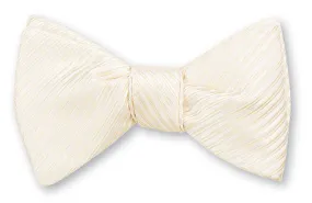 Ivory Ottoman Bow Tie - B3975