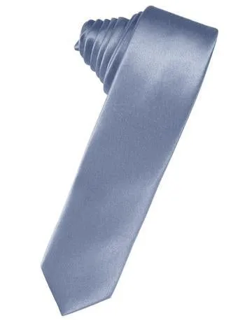 Jade Luxury Satin Skinny Necktie