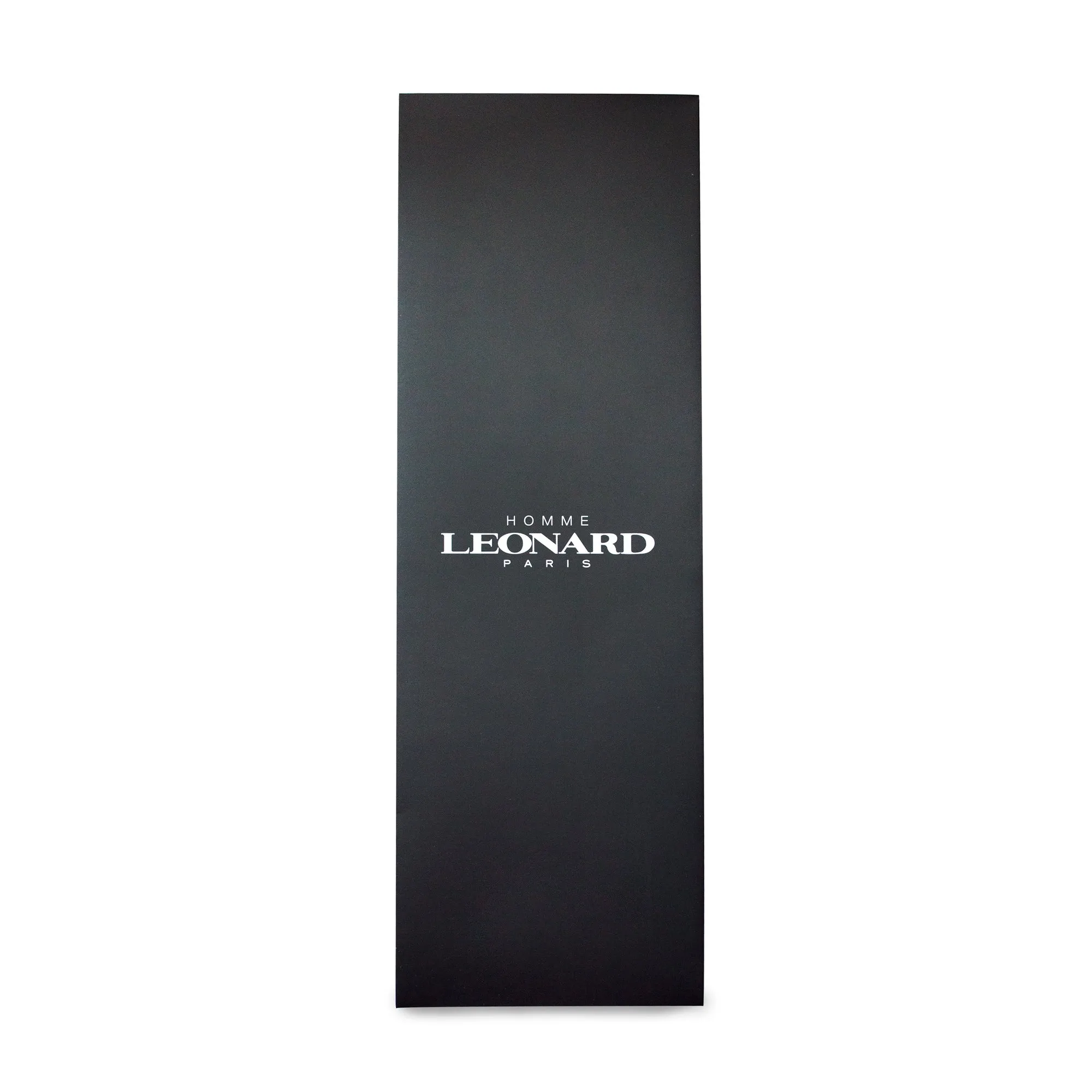 Leonard Black Silk Satin 8cm Tie with Floral Prints