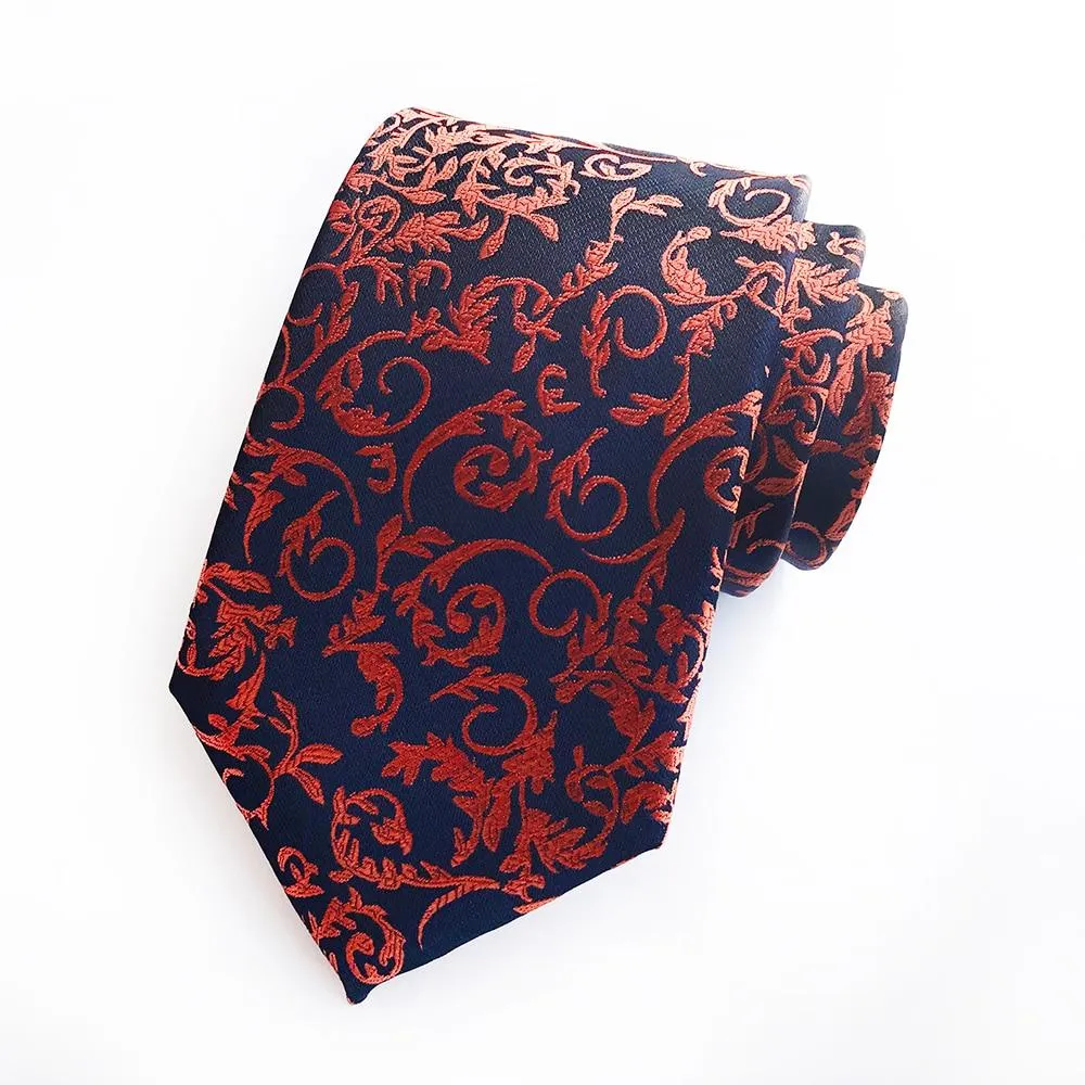 Luxury Paisley Woven Silk Ties - 8 Designs