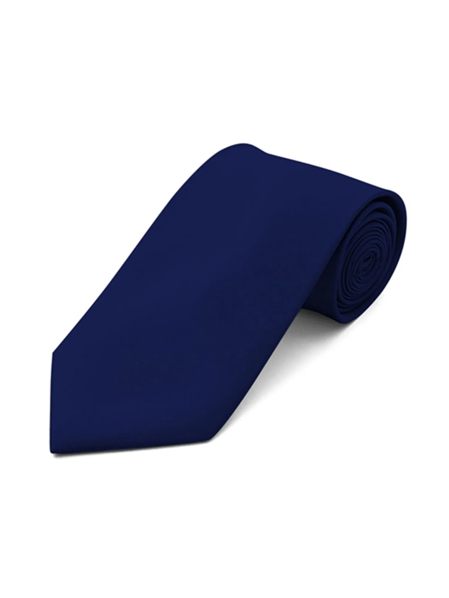 Men's Solid Color 2.75 Inch Wide And 57 Inch Long Slim Neckties