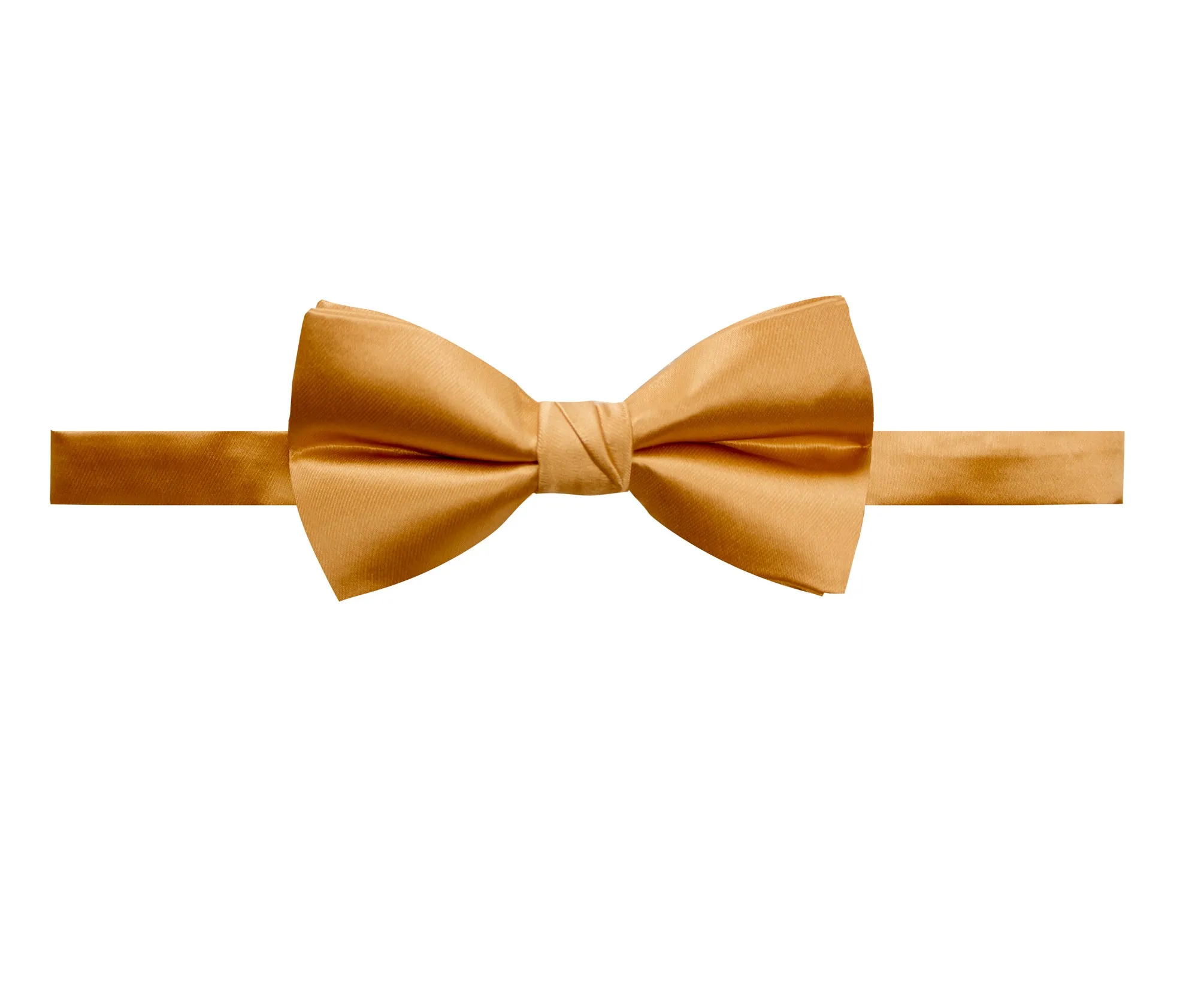 Men's Solid Color Satin Microfiber Bow Tie