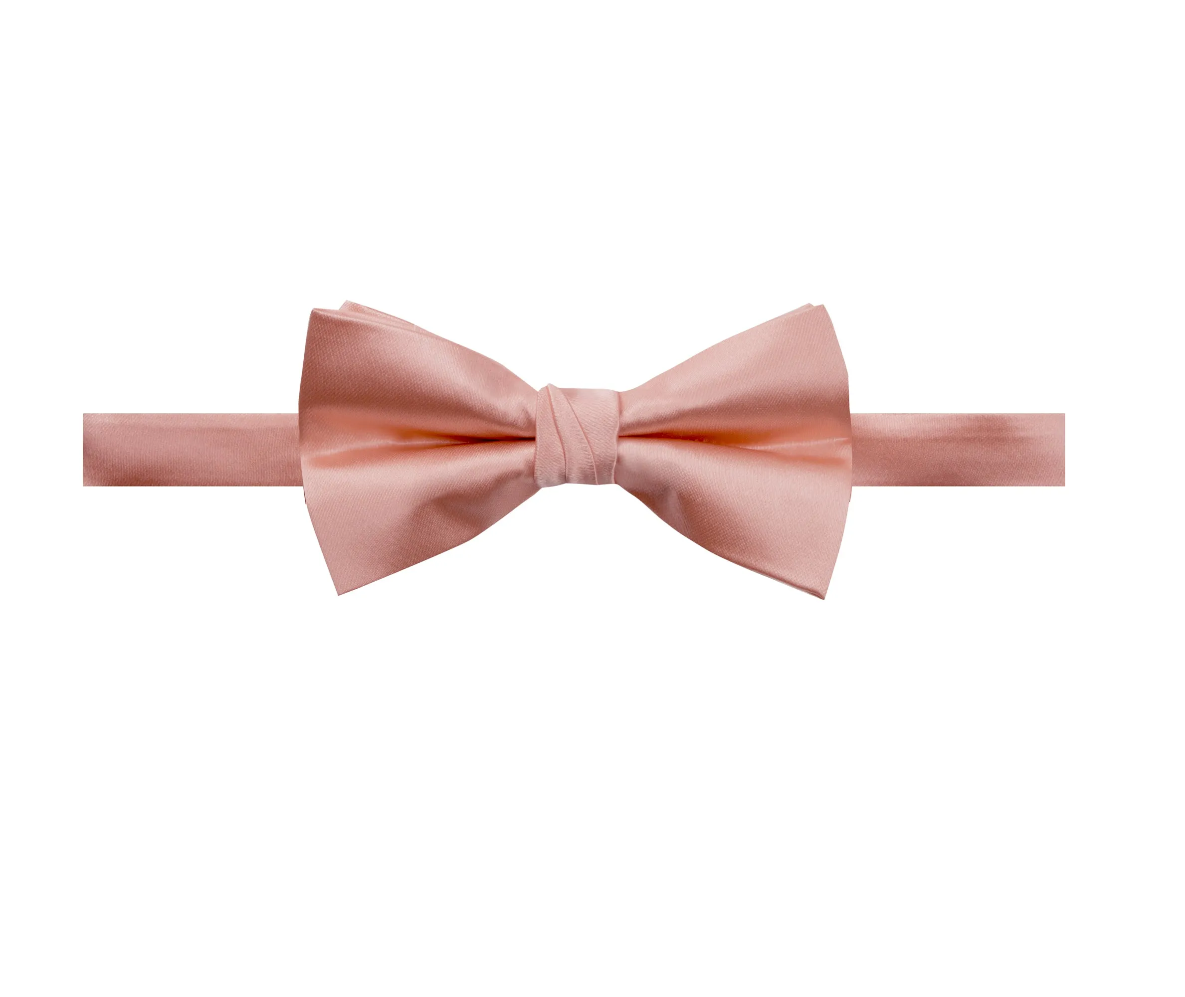 Men's Solid Color Satin Microfiber Bow Tie