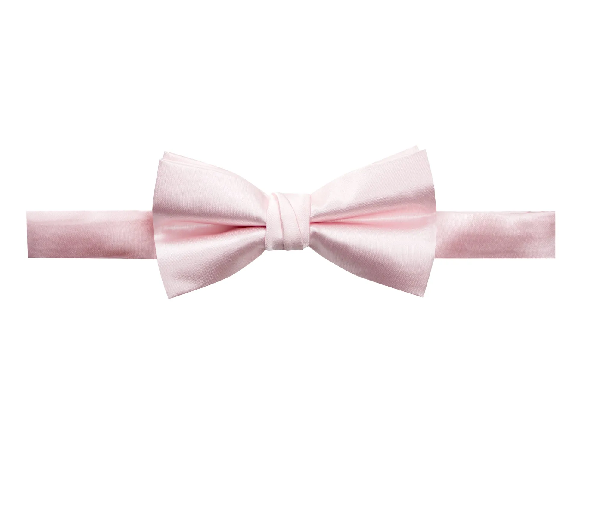 Men's Solid Color Satin Microfiber Bow Tie