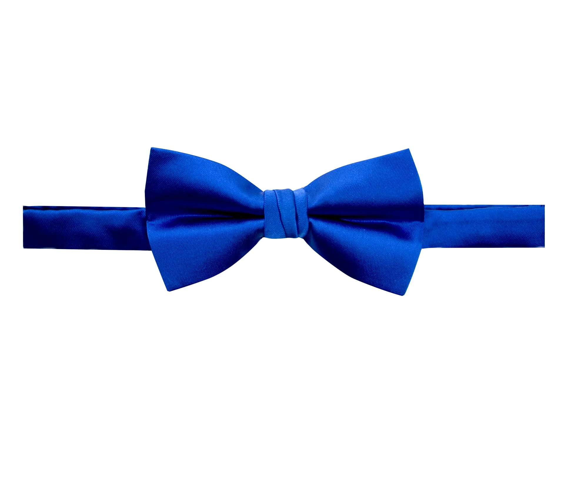 Men's Solid Color Satin Microfiber Bow Tie