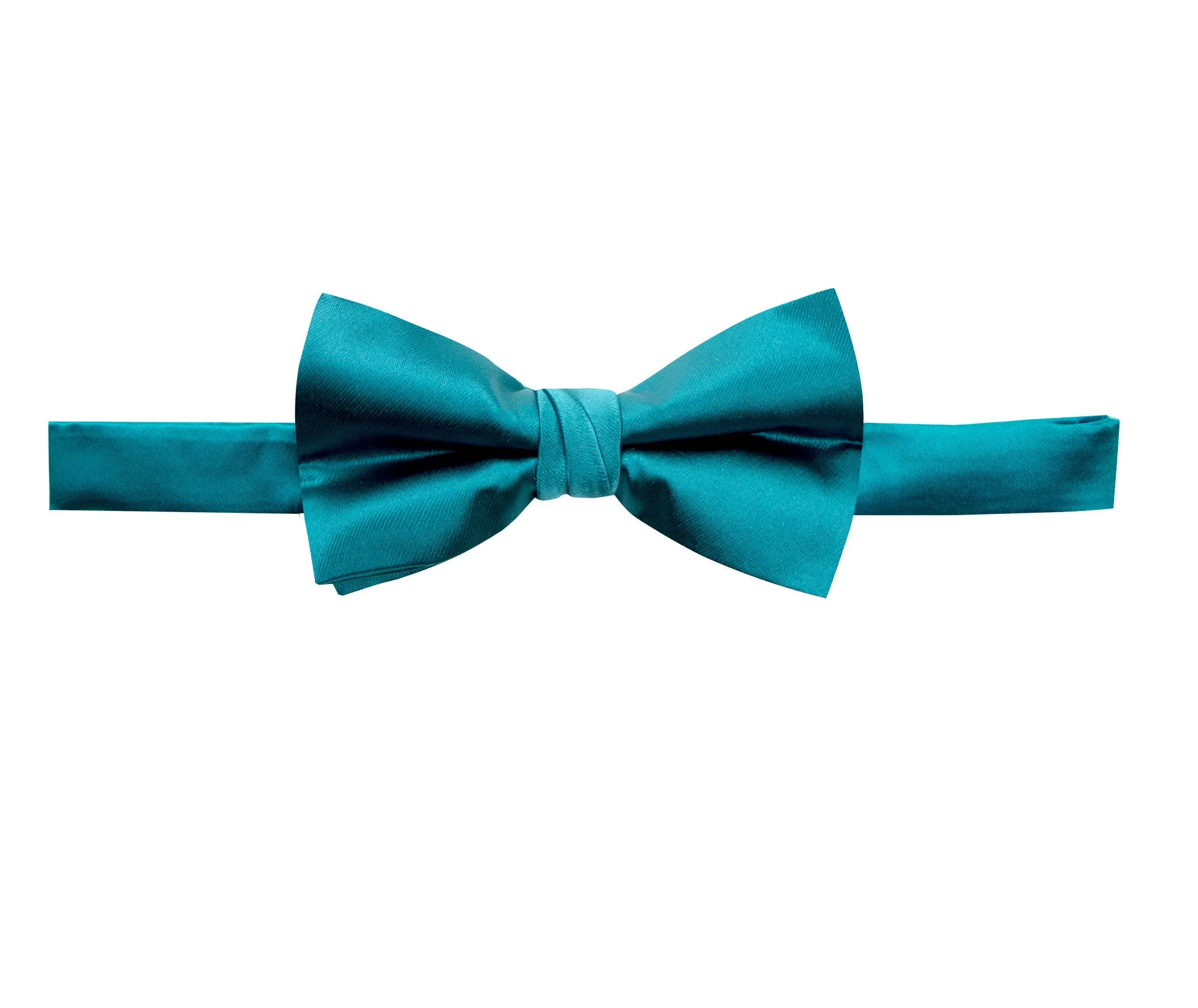 Men's Solid Color Satin Microfiber Bow Tie