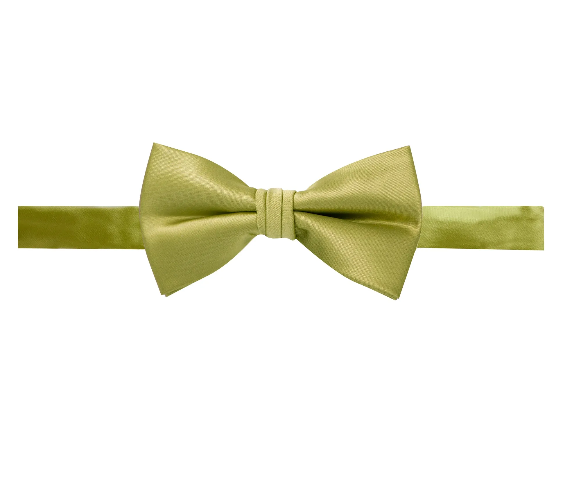 Men's Solid Color Satin Microfiber Bow Tie