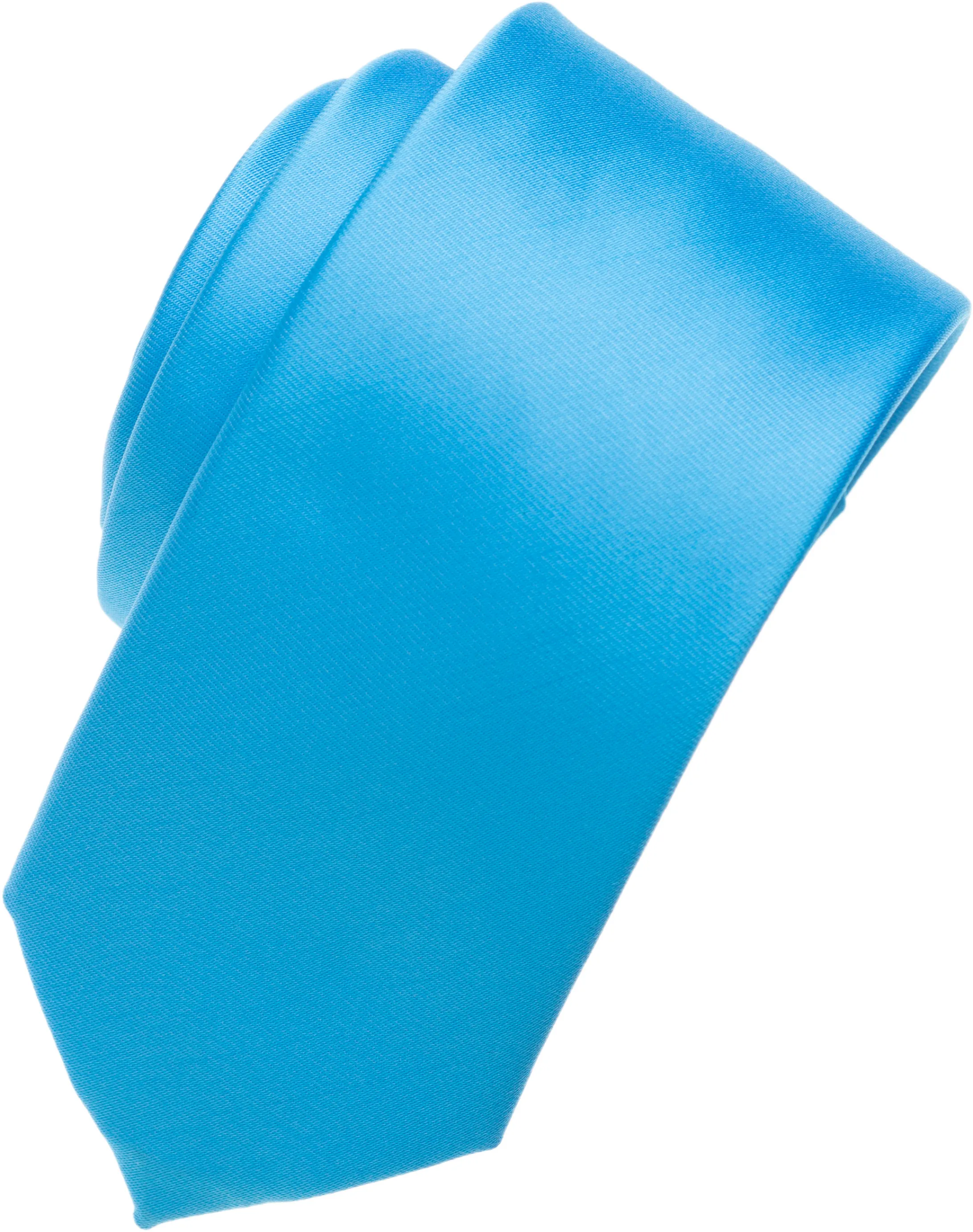 M.N. Blue Skinny Necktie