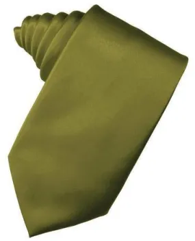 Moss Luxury Satin Necktie