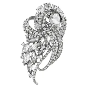 Nyla Crystal Brooch