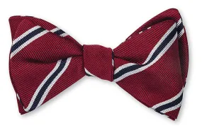 Old Cholmelians Striped Bow Tie - B641