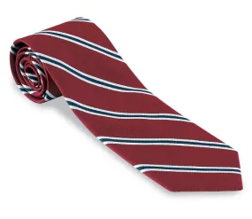 Old Cholmelians Striped Necktie - F641