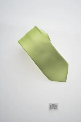 Olive Green Solid Modern Neckties